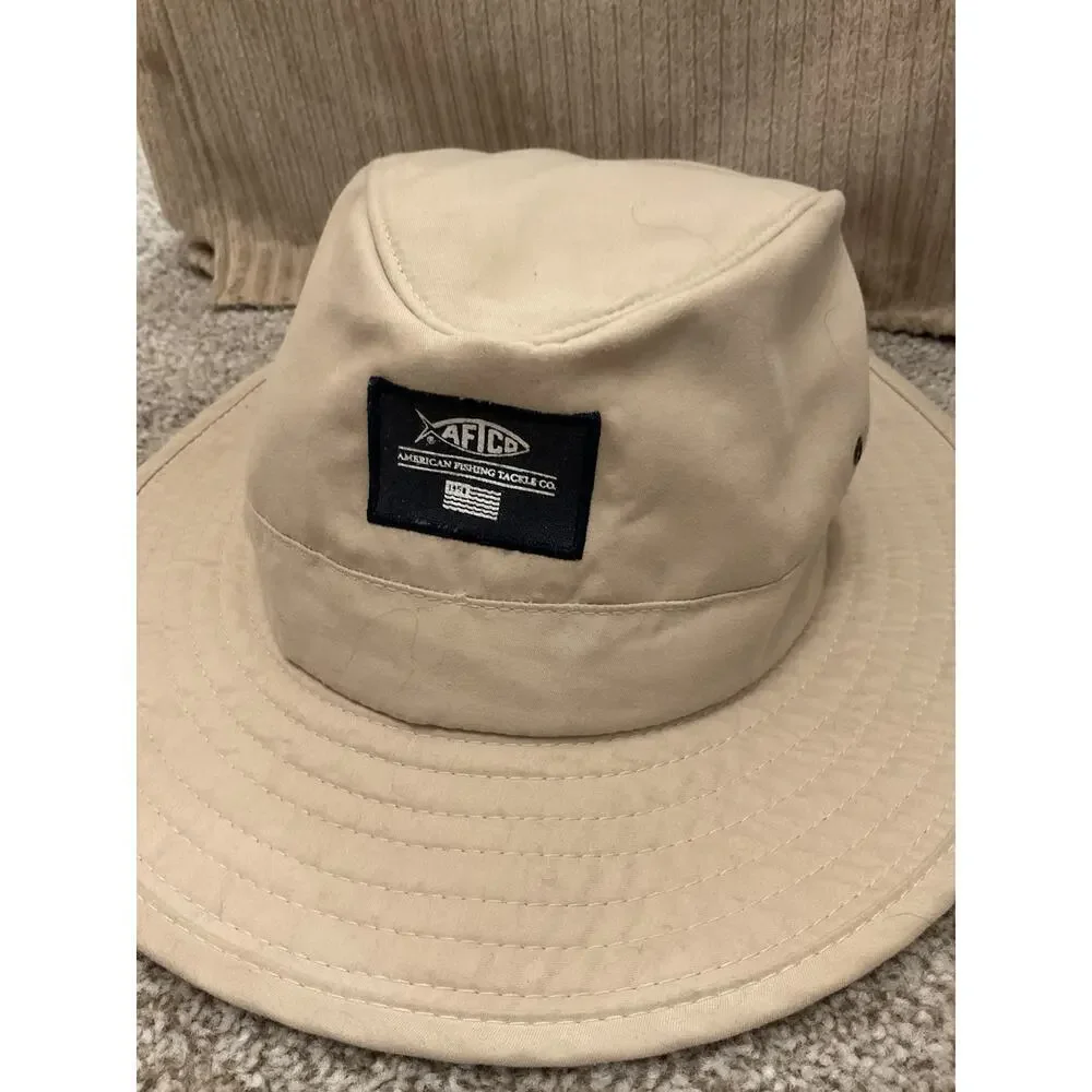 AFTCO Boys Fishing Khaki Bucket Hat, Youth